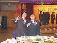 韶关市市委常委、常务副市长李飞同志和土大妈总经理合影