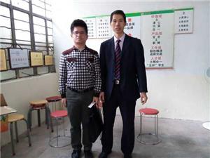 前海农交所陈先生和品牌鸡蛋企业土大妈蔡总合影